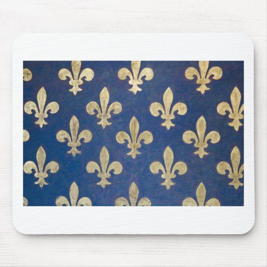 De fleur-de-lis of fleur-de-lys muismat (Voorkant)