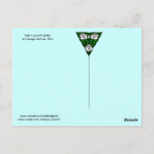 DE FLIGHTE GROOT, BEAUTY MODE DESIGNER BRIEFKAART (Achterkant)