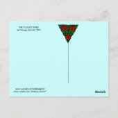 DE FLIGHTE GROOT, BEAUTY MODE DESIGNER BRIEFKAART (Achterkant)