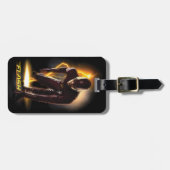 De flits | Beginpositie afdrukken Bagagelabel (Voorkant horizontaal)