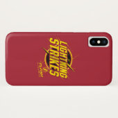 De flits | "blikseminslag" Case-Mate iPhone case (Achterkant (horizontaal))
