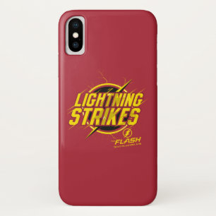 De flits "blikseminslag" iPhone x hoesje