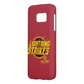 De flits | "blikseminslag" Case-Mate samsung galaxy hoesje (Achterkant Links)