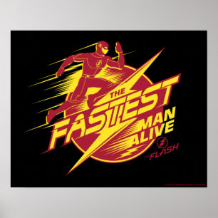 De flits De snelste Man leeft Poster