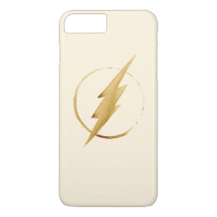 De flits Geel borstEmbleem iPhone 8 Plus / 7 Plus Hoesje