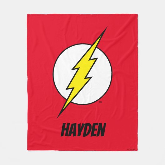 De flits | Lightning Bolt Fleece Deken (Voorkant)