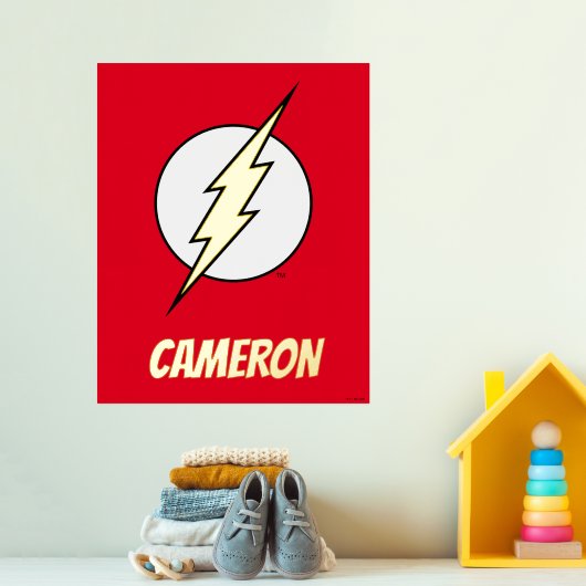 De flits | Lightning Bolt Folie Afdrukken (Insitu (Kinderkamer 3))