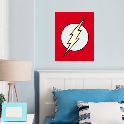 De flits | Lightning Bolt Folie Afdrukken (Insitu (Slaapkamer))