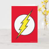De flits | Lightning Bolt Kaart (Gele Bloem)