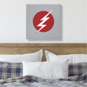De flits | Lightning Bolt Logo Canvas Afdruk (Insitu (Slaapkamer))
