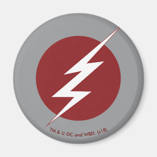 De flits Lightning Bolt Logo Magneet