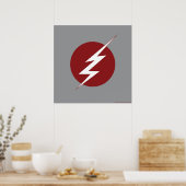 De flits | Lightning Bolt Logo Poster (Keuken)