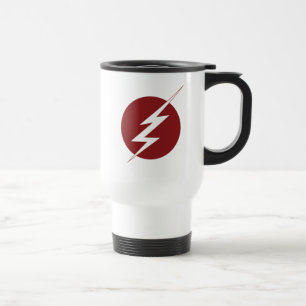 De flits Lightning Bolt Logo Reisbeker