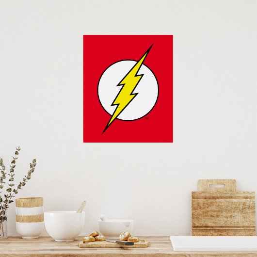 De flits | Lightning Bolt Poster (Keuken)