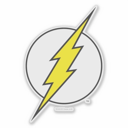 De flits | Lightning Bolt Sticker (Voorkant)