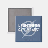 De flits | "Lightning Gave Me Abs?" Magneet (Voorkant / Achterkant)