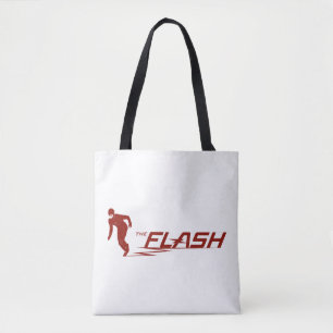 De flits Super Hero Name Logo Draagtas