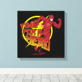 De flits | "Tijd voor een heleboel" Canvas Afdruk (Insitu (Houten vloer))