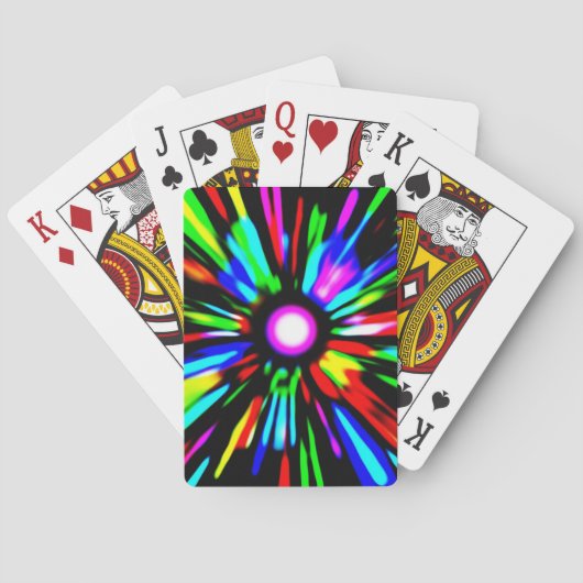 De Flits van de bloei Pokerkaarten (Achterkant)