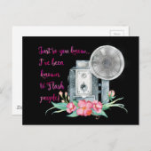 De Flits van de Camera van de fotograaf Briefkaart (Voorkant / Achterkant)