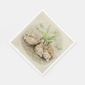 De Flopsy Bunnies Aslapen (door Beatrix Potter) Servet (Hoek)