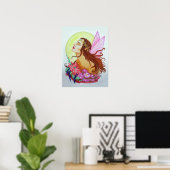 De Floral Fairy Poster (Thuiskantoor)