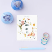 De Floral van de begroting sparen de Datamarktbroc Flyer (Enkel)