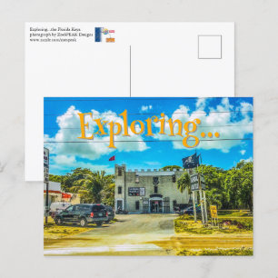 De Florida Keys verkennen Postkaart