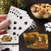 De fluiter (van John Everett Millais) Pokerkaarten (Insitu)