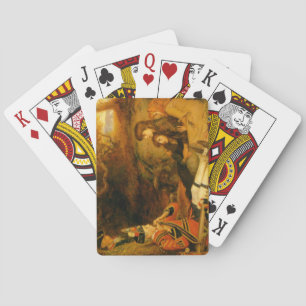 De fluiter (van John Everett Millais) Pokerkaarten