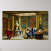 De Fluteplayer" en de echtgenote "Diomedes" Poster (Voorkant)