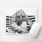 De Fly Brundlefly-horror Muismat (Met muis)