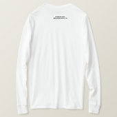 De FnkySax-speler met lange T-shirt (Design achterkant)