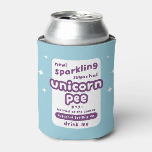 De fonkelende Eenhoorn plast Blikjeskoeler