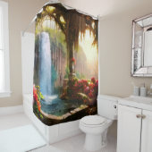 De fontein douchegordijn (In situ)