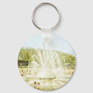 De fontein sleutelhanger