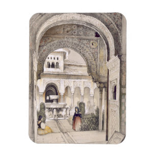 De fontein van de leeuwen, van de hal van de Ab Magneet