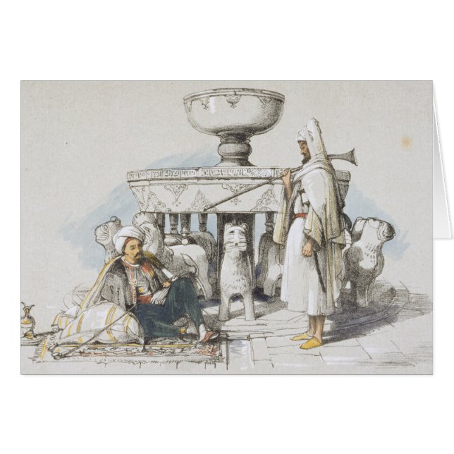 De fontein van de Lion, Vignette van 'Schetsen' (Voorkant Horizontaal)