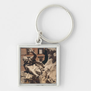 De fontein van de vier rivieren sleutelhanger