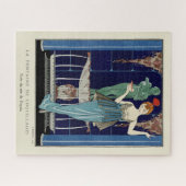 De fontein van Shell door George Barbier Legpuzzel (Horizontaal)