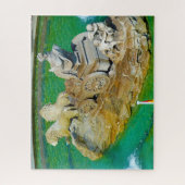 De fonteinen in Madrid. Legpuzzel (Verticaal)