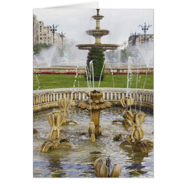 De fonteinen voor het Parlement (Voorkant)