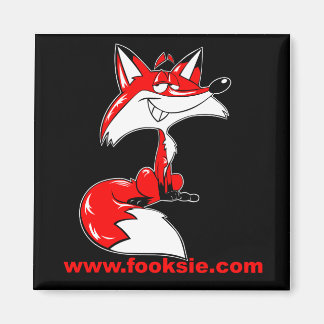 De Fooksie Mascotte magneet