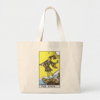 De Fool tarot kaart canvas tas