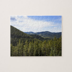 De foothills van Alberta Canada. Legpuzzel
