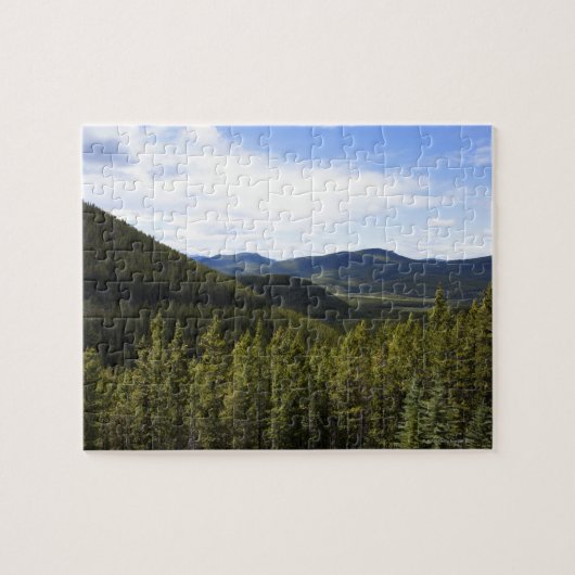De foothills van Alberta Canada. Legpuzzel (Horizontaal)