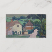 De Ford (olie op canvas) Visitekaartje (Achterkant)