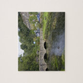 de forelstroom in het dorp Bibury, Legpuzzel (Verticaal)