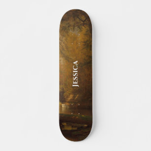 De forelvijver (1870) Kunstwerk - Skateboard