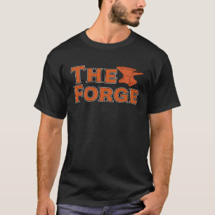 De Forge Smed Anvil Loves Achtertuin Smederij T-shirt